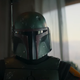 Temuera Morrison, under the mask of dangerous bounty hunter Boba Fett.